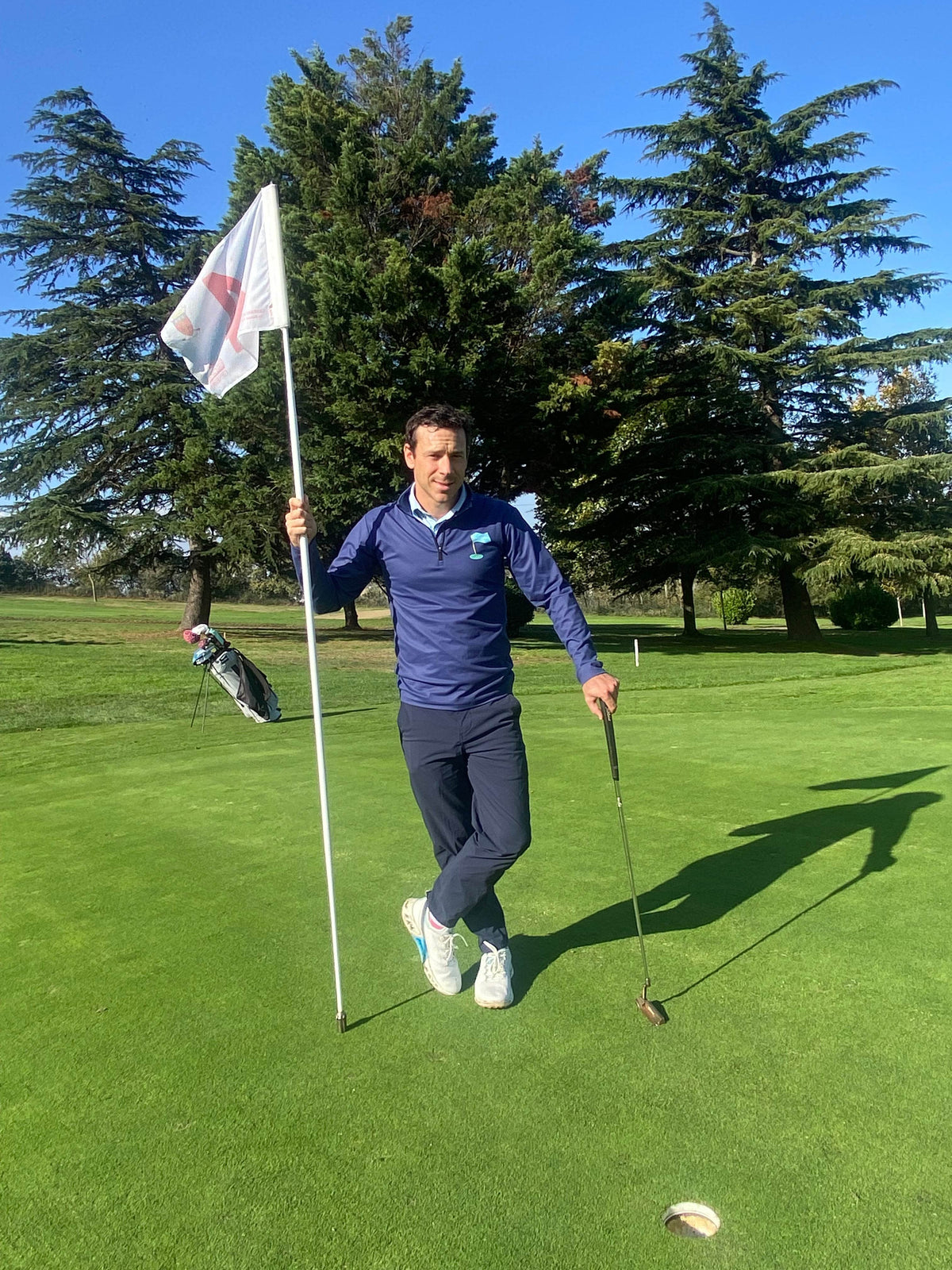 PROTECT YA NECK Pull quarter zip de golf - TXAPELDUN